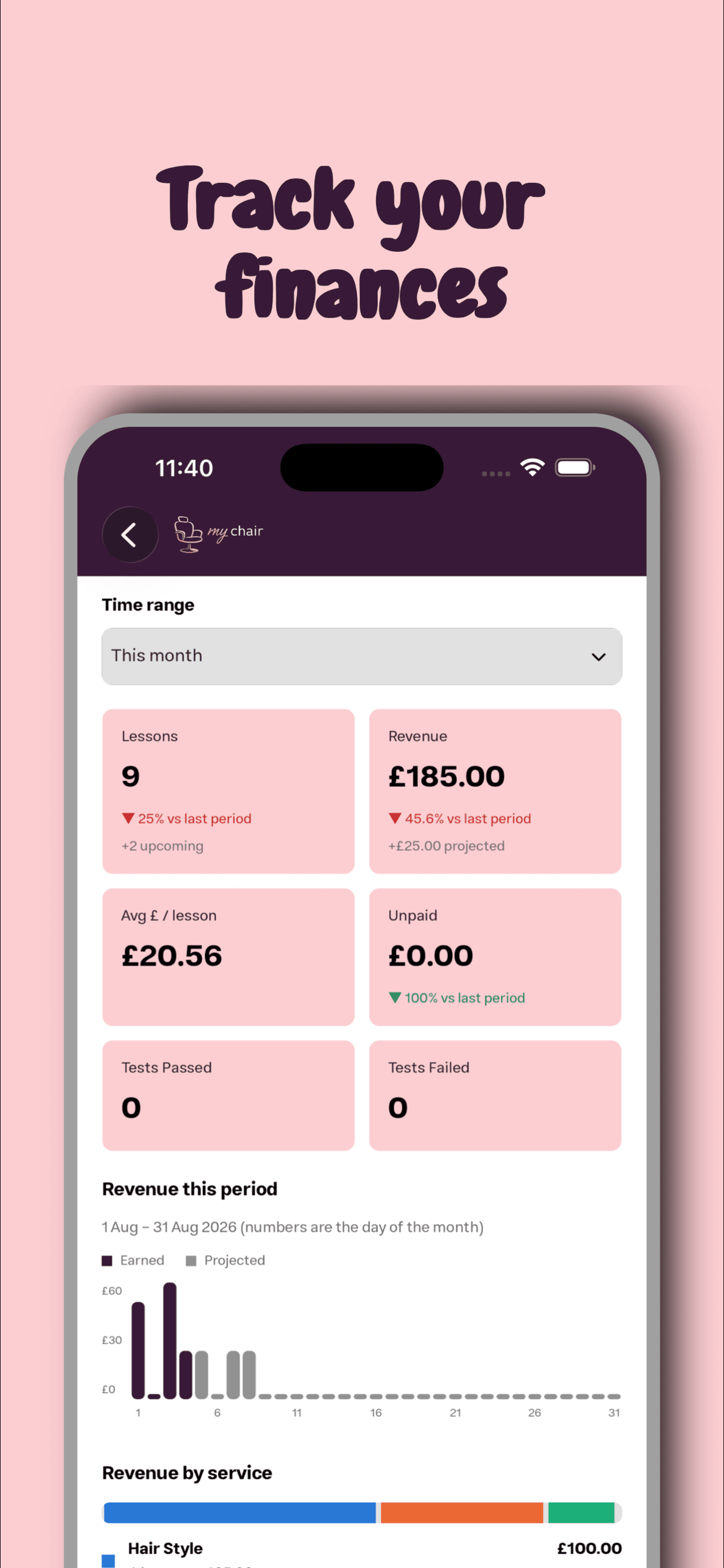 MyChair App Screenshot 4