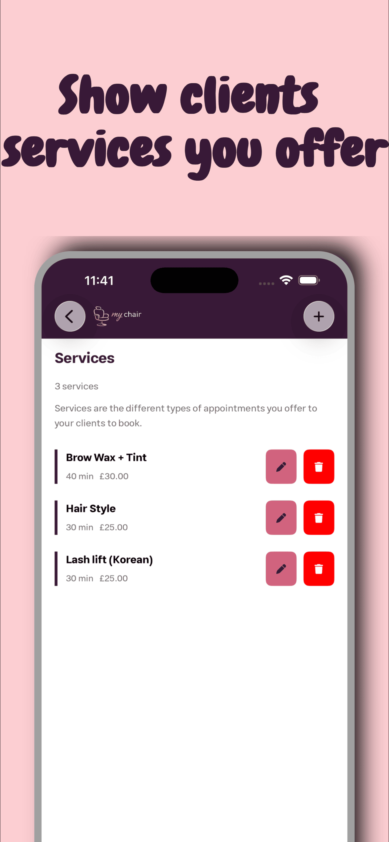 MyChair App Screenshot 8